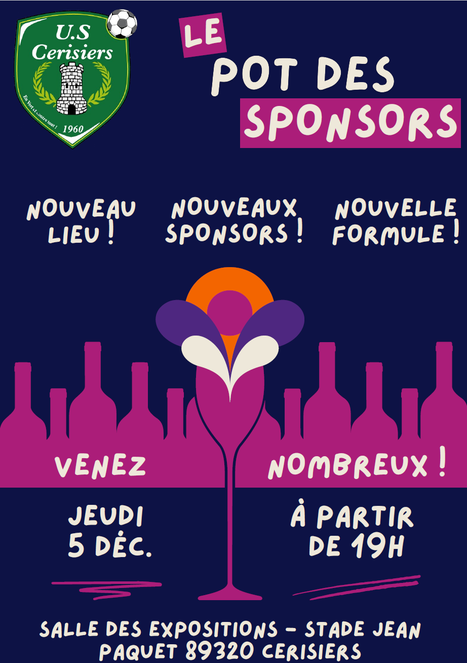 Pot des sponsors